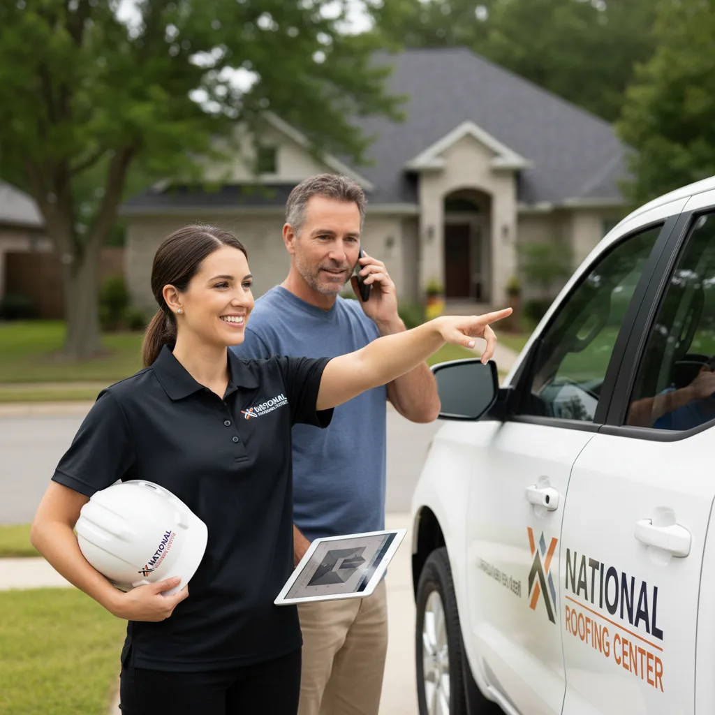 National Roofing Center customer support in Hartshorne