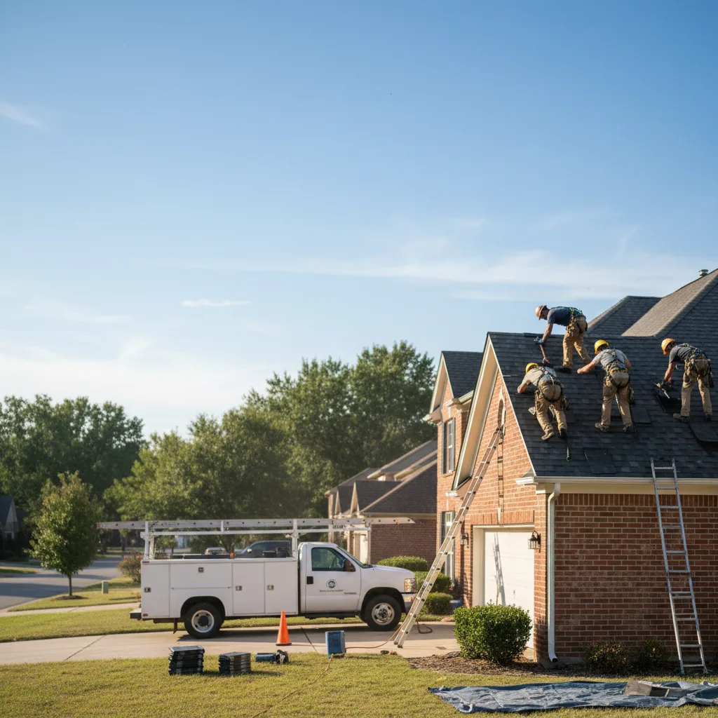 Roof Repair in Hartshorne